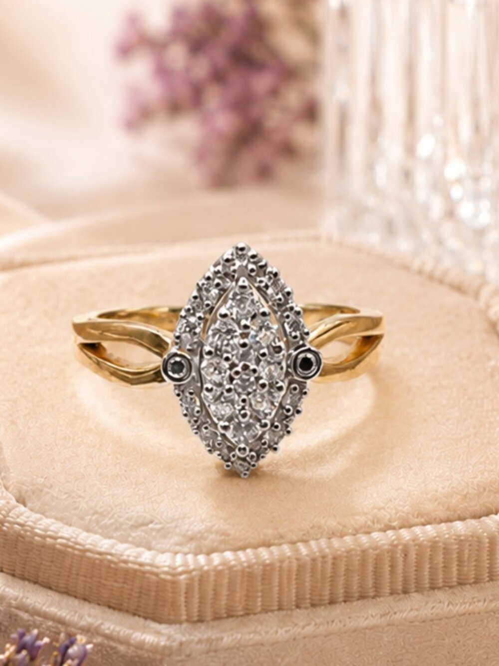Golden Veil Ring